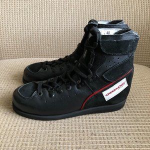 Creedmoor Unisex Black Leather Rifle Boots